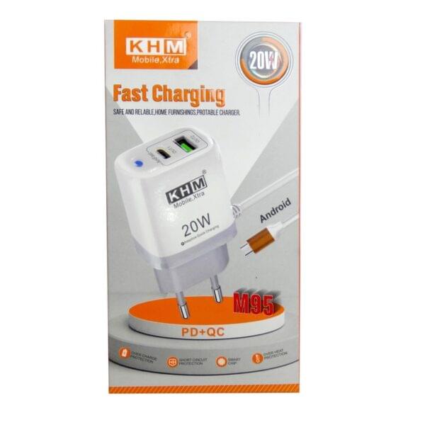 KHM FAst Charger TYPE-C 20W M95