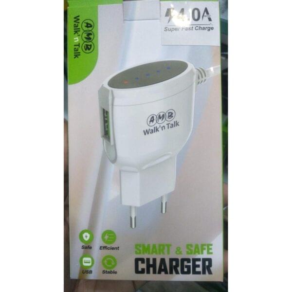 AMB Smart And Safe Travel Charger