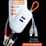 HI POWER Clip Charger 2 USB